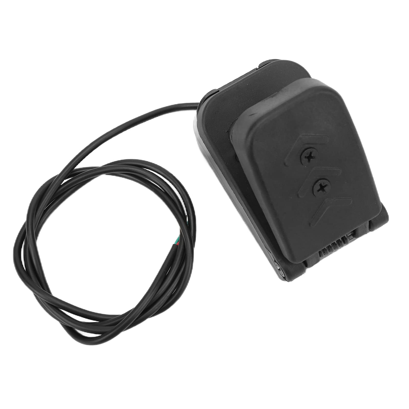 Headerbs Gaspedal, Gaspedal, ATV-Fußpedal, Elektrische Geschwindigkeitsregelung, wasserdichte Steckdose, Gaspedal, Fußpedal für, Auto, Go-Kart, Moped von Headerbs