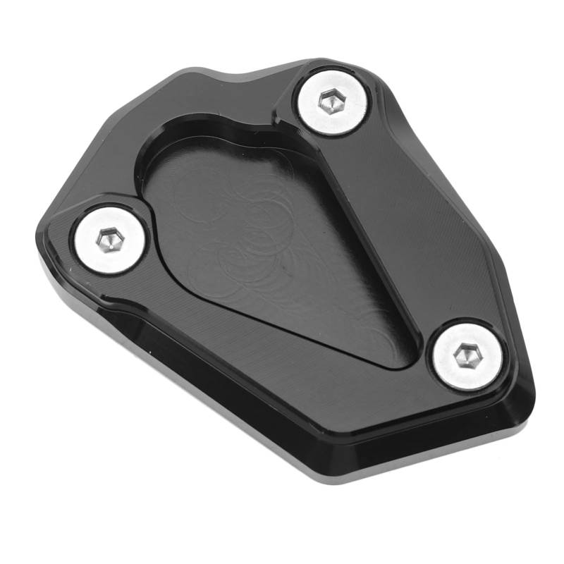 Headerbs Motorrad-Seitenständer-Pad-Platte, Fuß-Seitenständer, Motorrad-Kickstand, Stabiler Halter, Sichere Unterstützung für S1000RR S1000R 2019 Bis 2022 (Black) von Headerbs