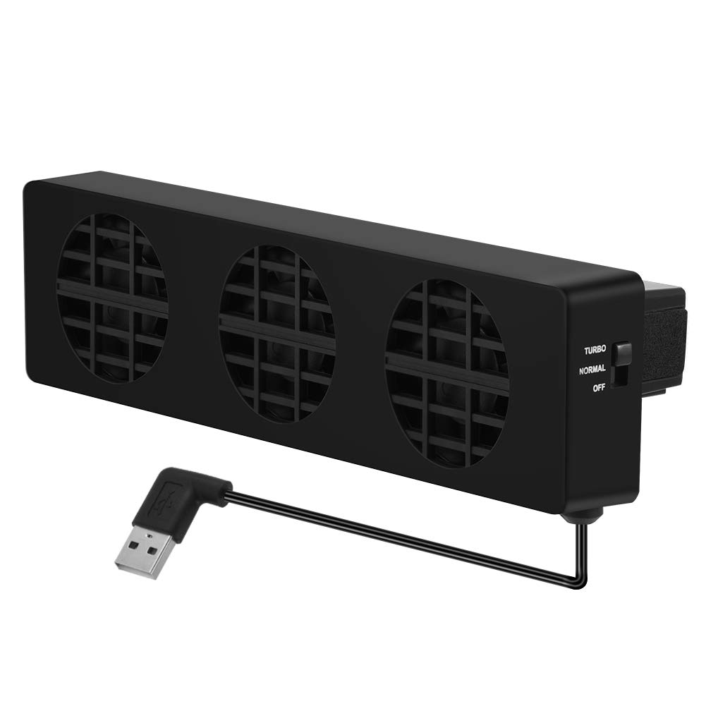 Switch Externer Lüfter, USB-Lüfter-Basisständer Dock-Kühler-Halter für Switch NS-Konsole von Headerbs