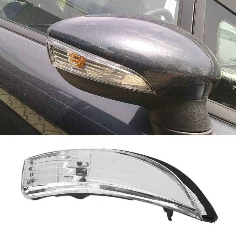 Türflügelspiegel Blinkerglas Klar Passend für Fiesta MK7/MK7.5 2009-2017(Rechts) von Headerbs