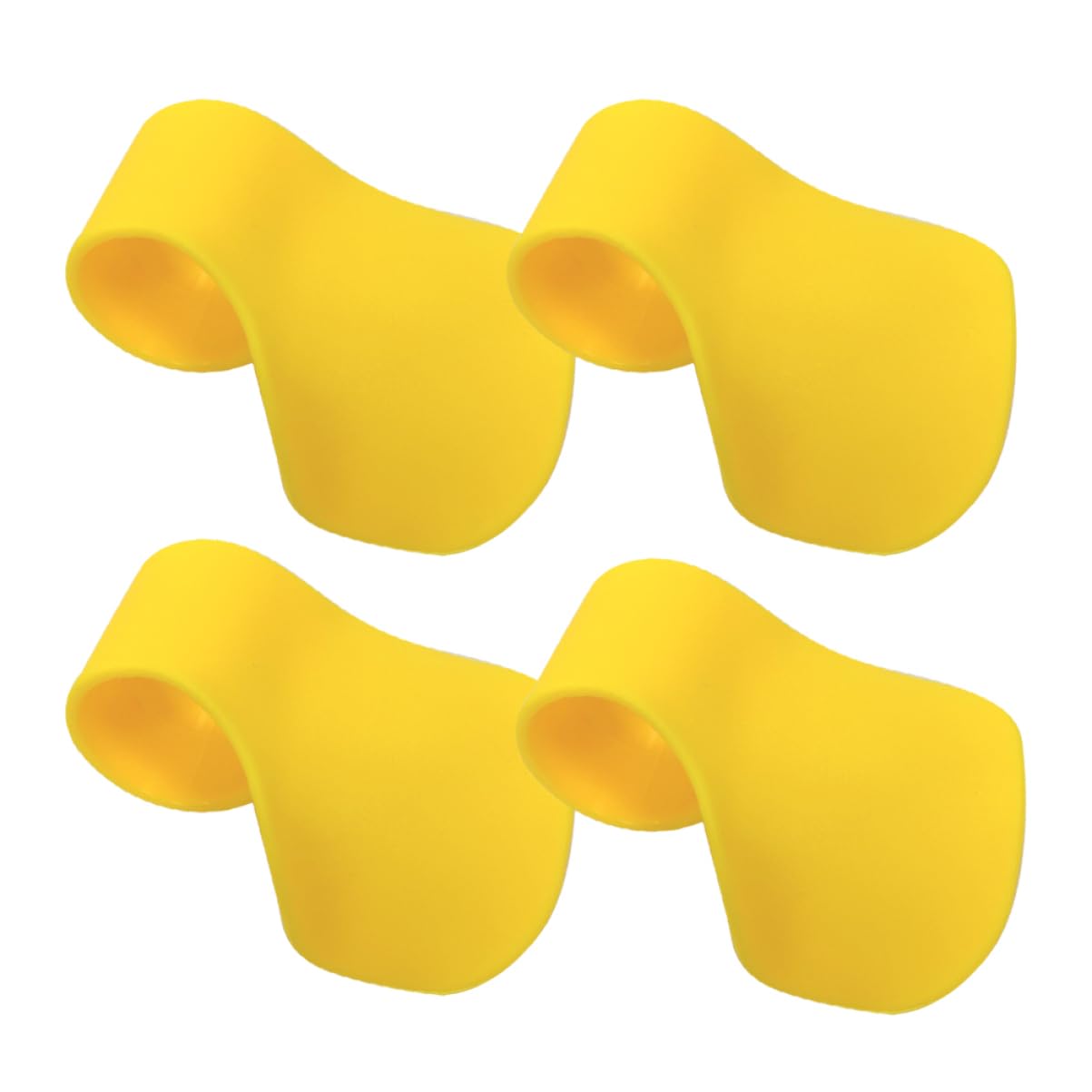 Healifty 4 Stück -drosselklappenclip Finger Maschine Befestigen Grifffestigkeitstester Klaviatur Bauchtrainer Scooter-Griffe Mechanische Tastatur Kabellos Greifer Roller Yellow Abs von Healifty