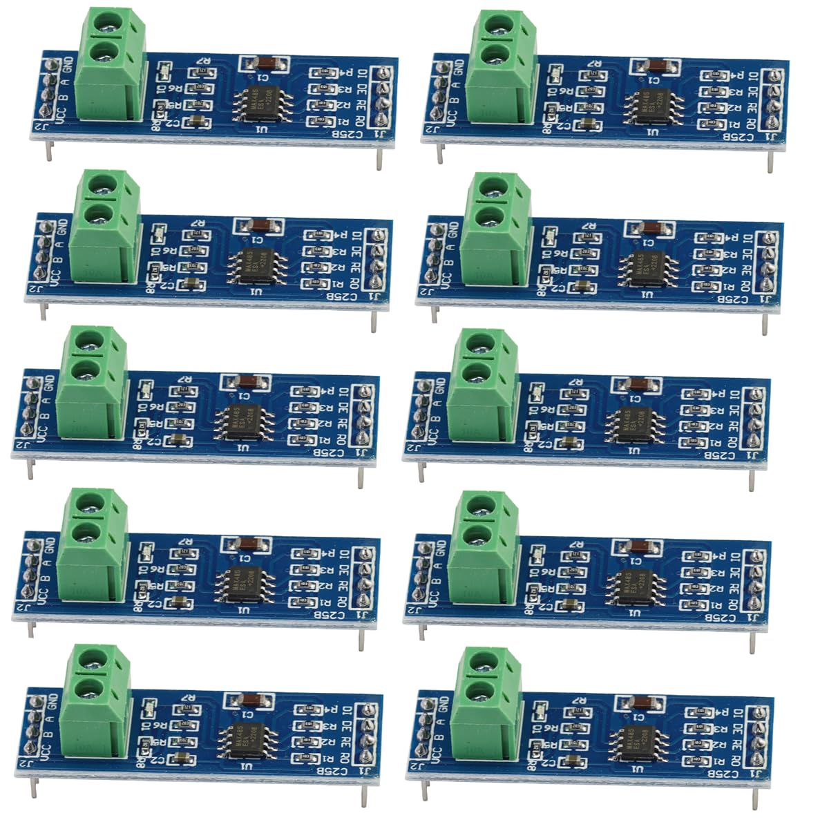 Heevhas 10PCS 5 V MAX485-Modul RS485-Modul TTL auf RS-485 Modul MCU-Entwicklungsboard für Arduino von Heevhas