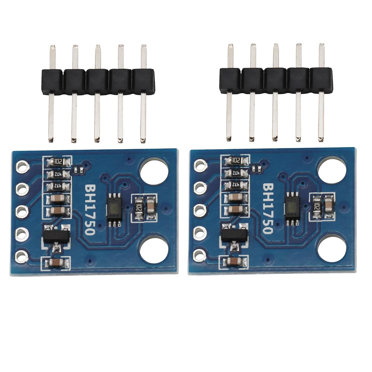 Heevhas 2PCS GY-302 BH1750 Digitaler Lichtintensitäts-Sensor Modul 3V-5V Lichtintensitäts-Sensor-Beleuchtungs-Detektormodul von Heevhas