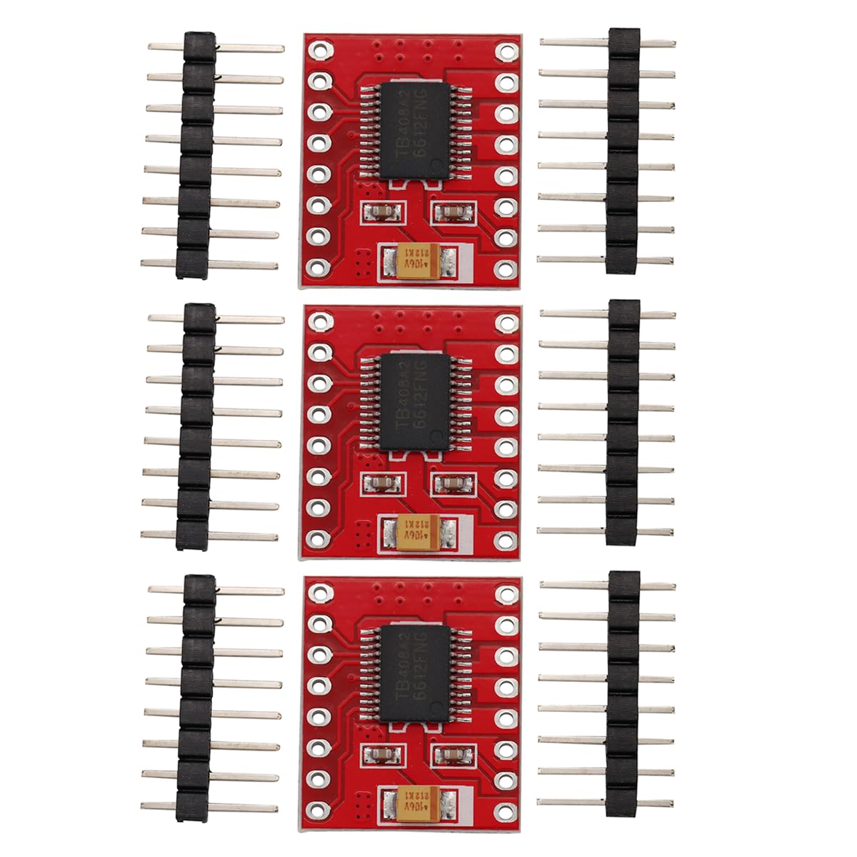 Heevhas TB6612FNG Modul Dual Motor Treiber Controller Board Schrittmotor Steuerung für Arduino Microcontroller(3 Stück) von Heevhas