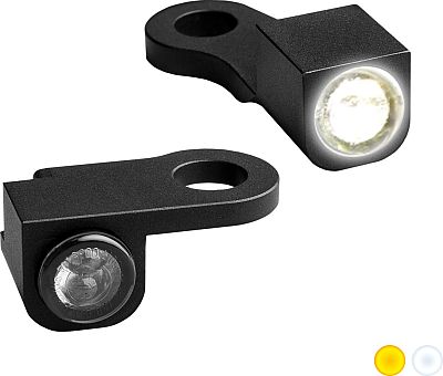 Heinz Bikes Nano, Armaturen-Blinker/Positionslicht - Schwarz von Heinz Bikes