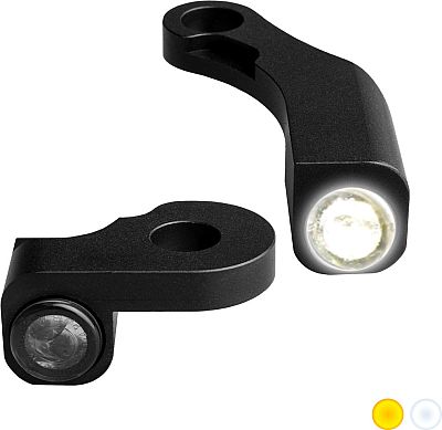 Heinz Bikes Nano, Armaturen-Blinker/Positionslicht - Schwarz von Heinz Bikes