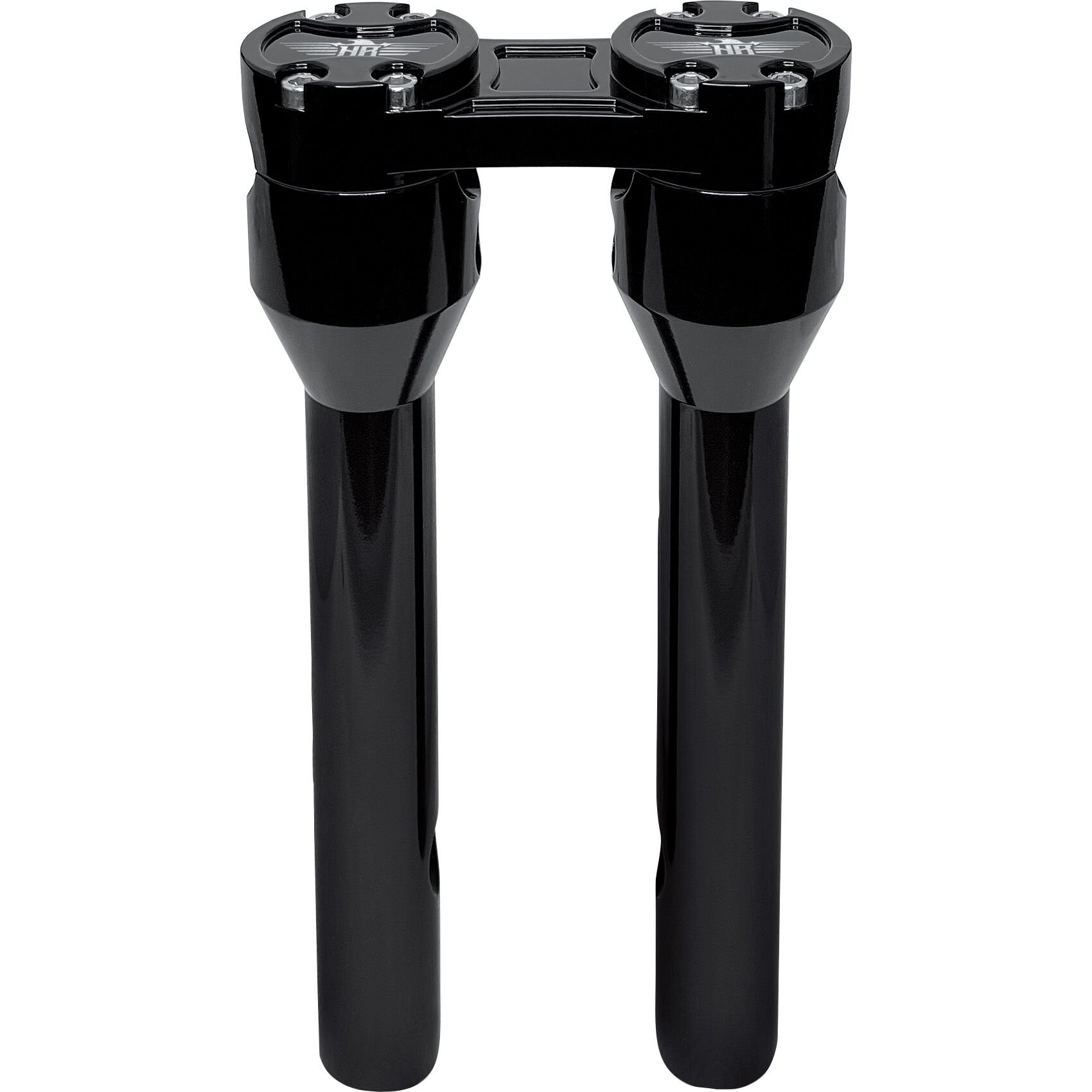 HeinzBikes Clubstyle Straight Risers für 25,4mm/1" 30cm/12" schwarz von HeinzBikes