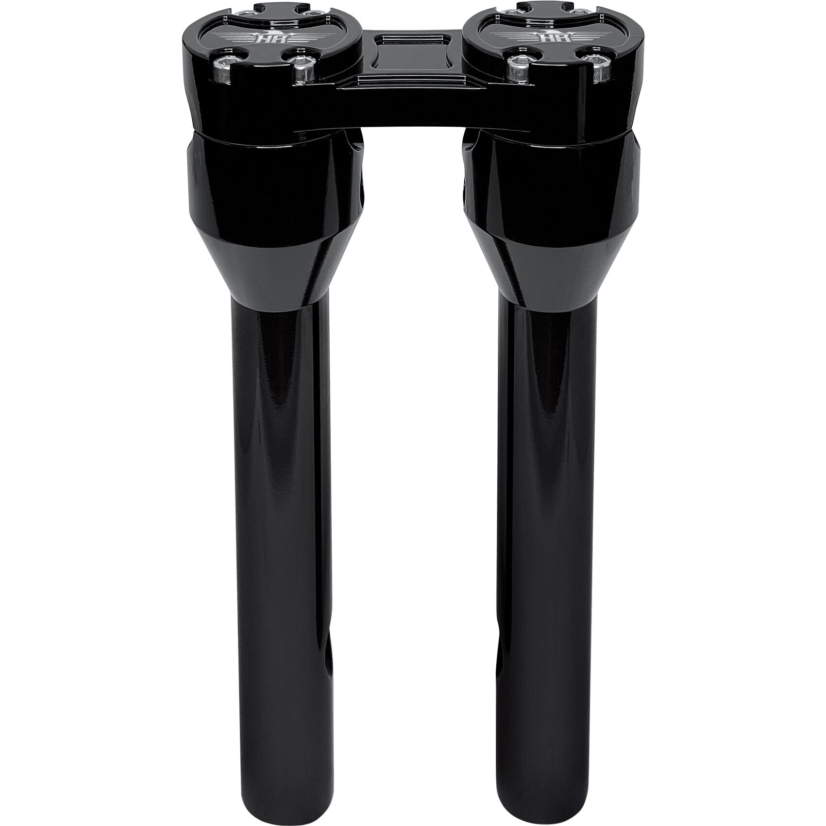 HeinzBikes Clubstyle Straight Risers für 31,75mm/1,25" 30cm/12" schwarz von HeinzBikes