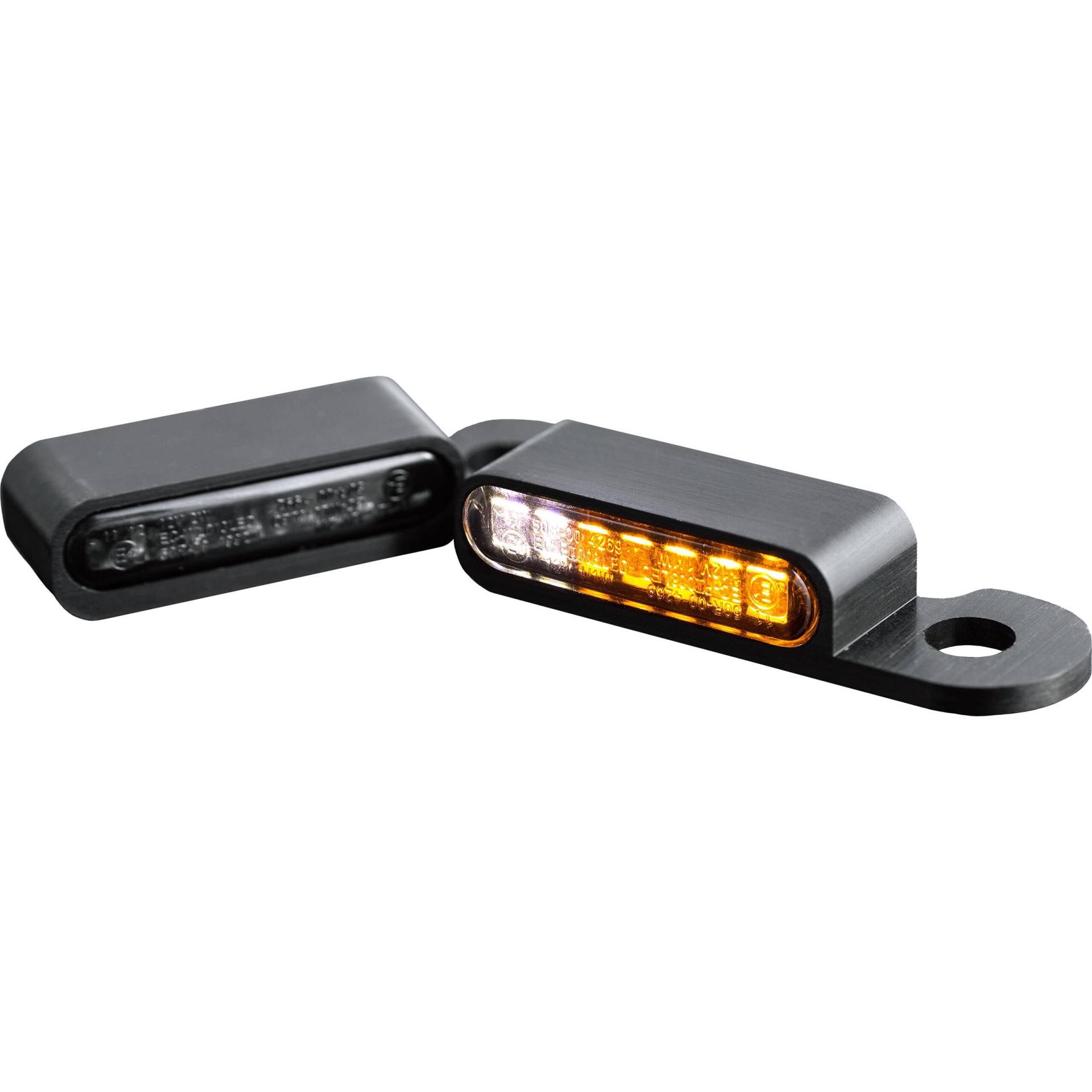 HeinzBikes LED Alu Blinker/Positionspaar chrom für Harley Touring 2021- von HeinzBikes