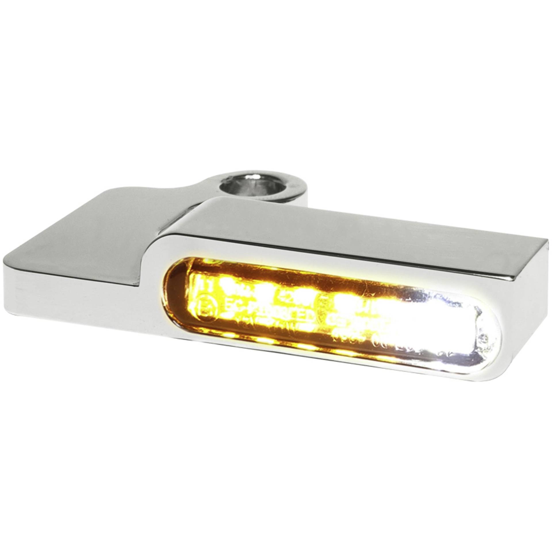 HeinzBikes LED Alu Blinker/Positionspaar für Sportster 1996-2013 chrom von HeinzBikes