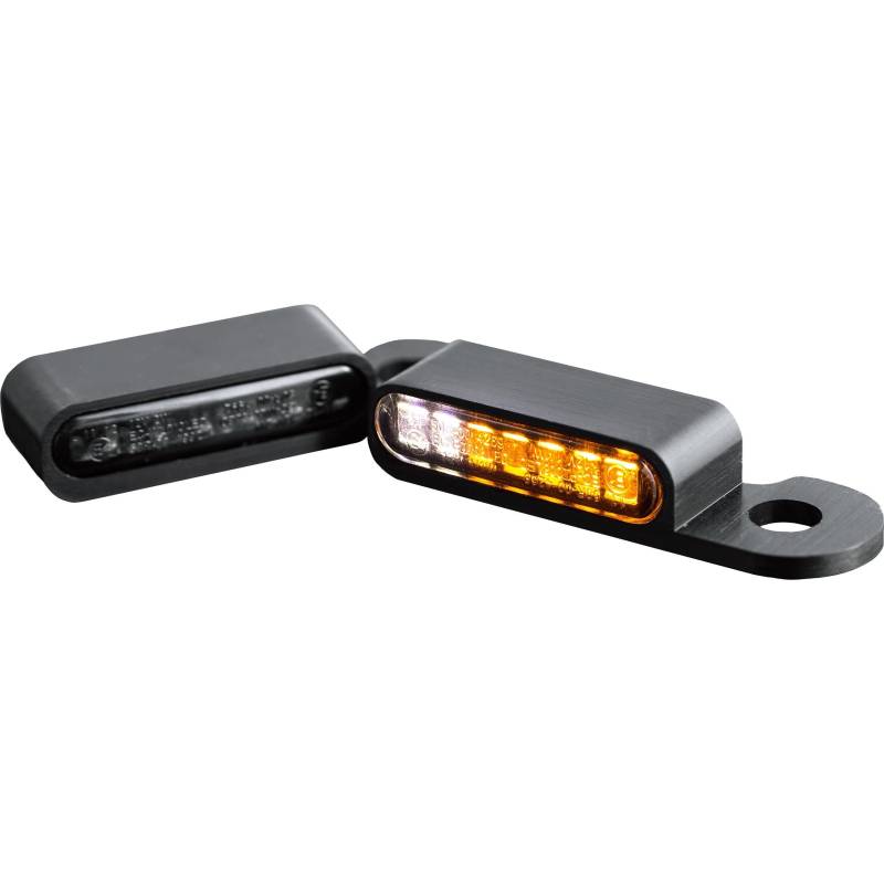 HeinzBikes LED Alu Blinker/Positionspaar schwarz für Touring 2021- von HeinzBikes