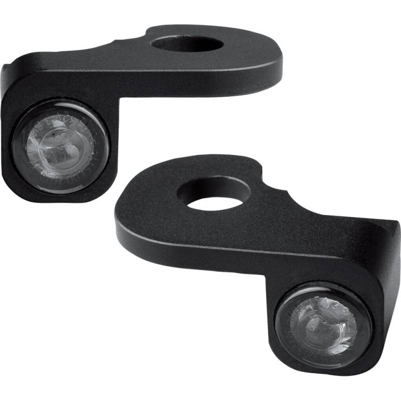 HeinzBikes LED Armaturenblinkerpaar Nano für Breakout hydr. schwarz von HeinzBikes