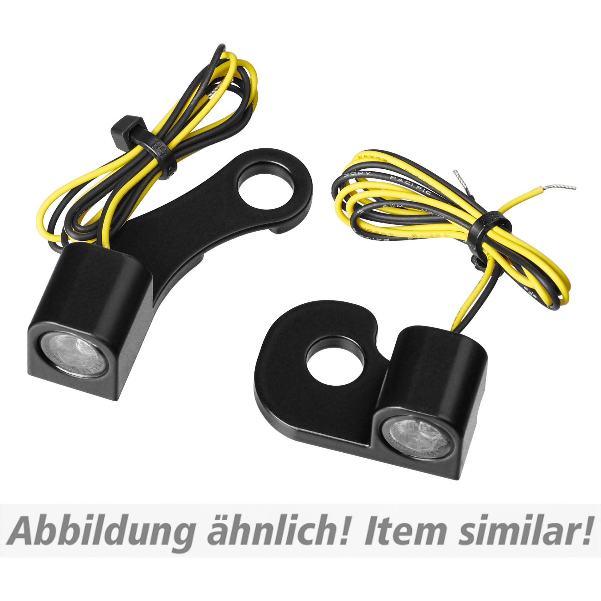 HeinzBikes LED Blinker/Positionslichtpaar Nano für CVO 2002- chrom von HeinzBikes