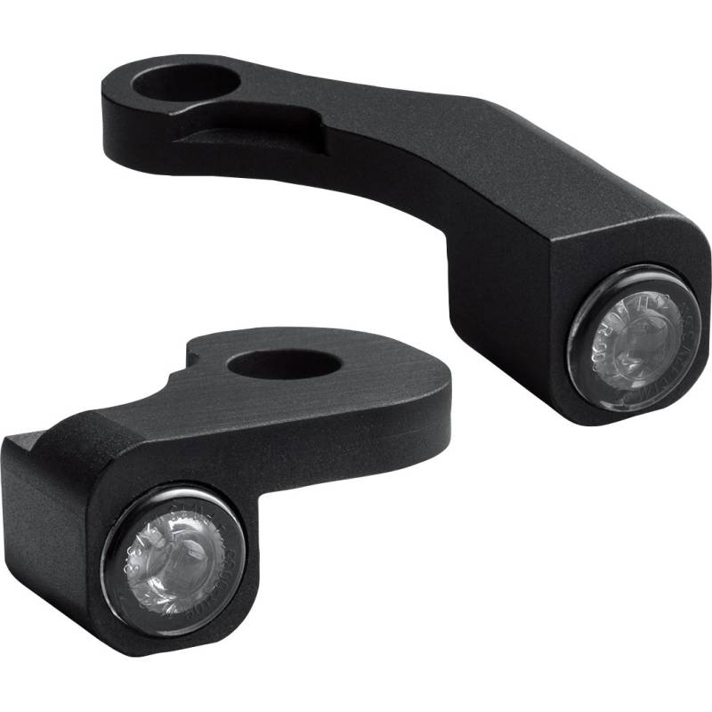 HeinzBikes LED Blinker/Positionslichtpaar Nano für Touring 09-13 schwar von HeinzBikes