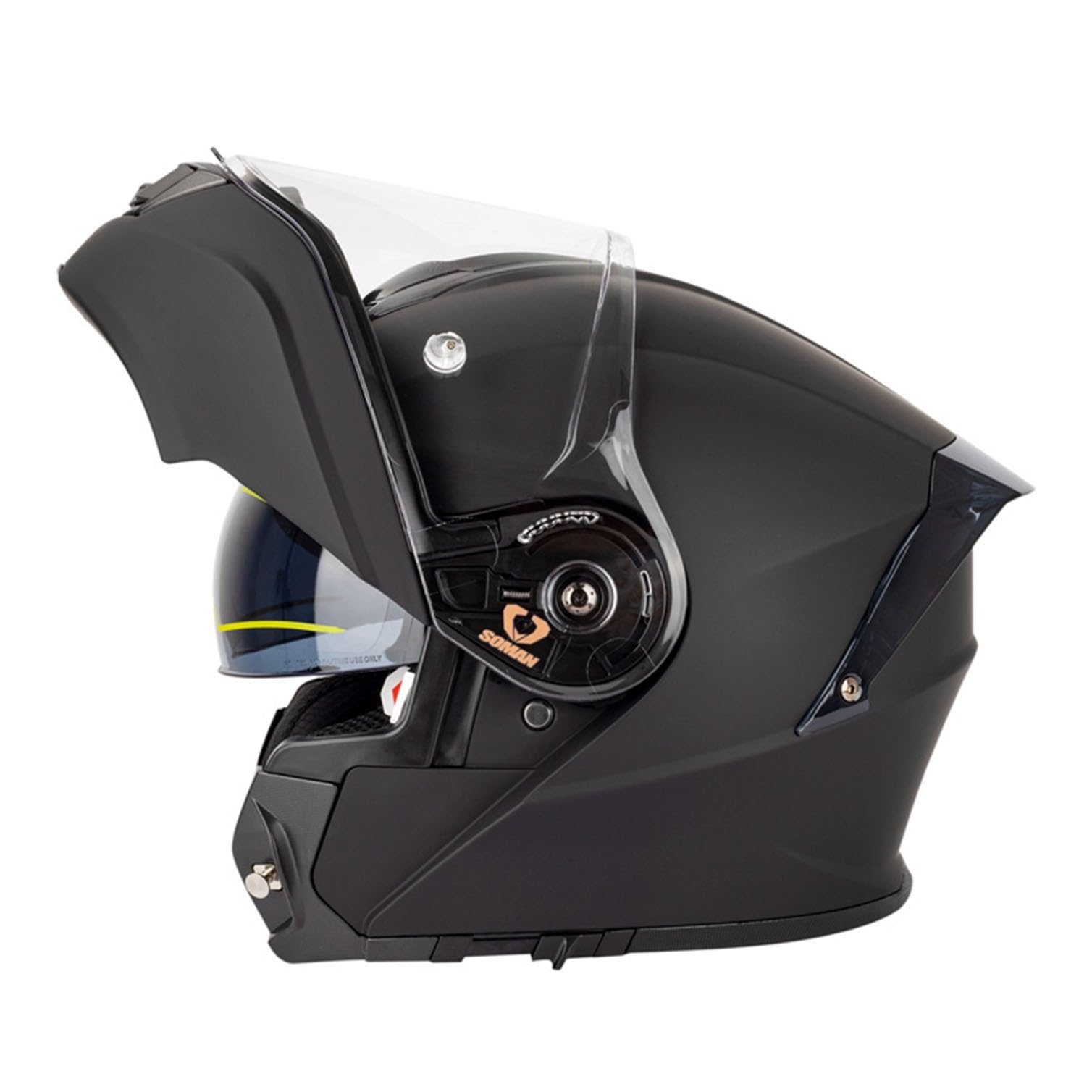 Klapphelm Motorradhelm Motorrad Helm mit Anti-Fog-Doppelvisier Motocross Integralhelm ECE/DOT Zertifiziert Rollerhelm Vollvisierhelm Racing Sturzhelm für Erwachsene Männer und Frauen 3,4XL von Hejunlian