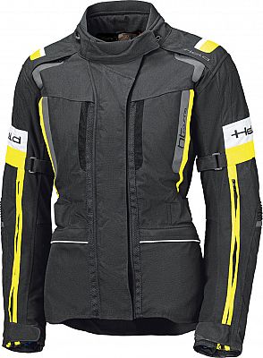 Held 4-Touring II, Textiljacke Damen - Schwarz/Neon-Gelb - XL von Held