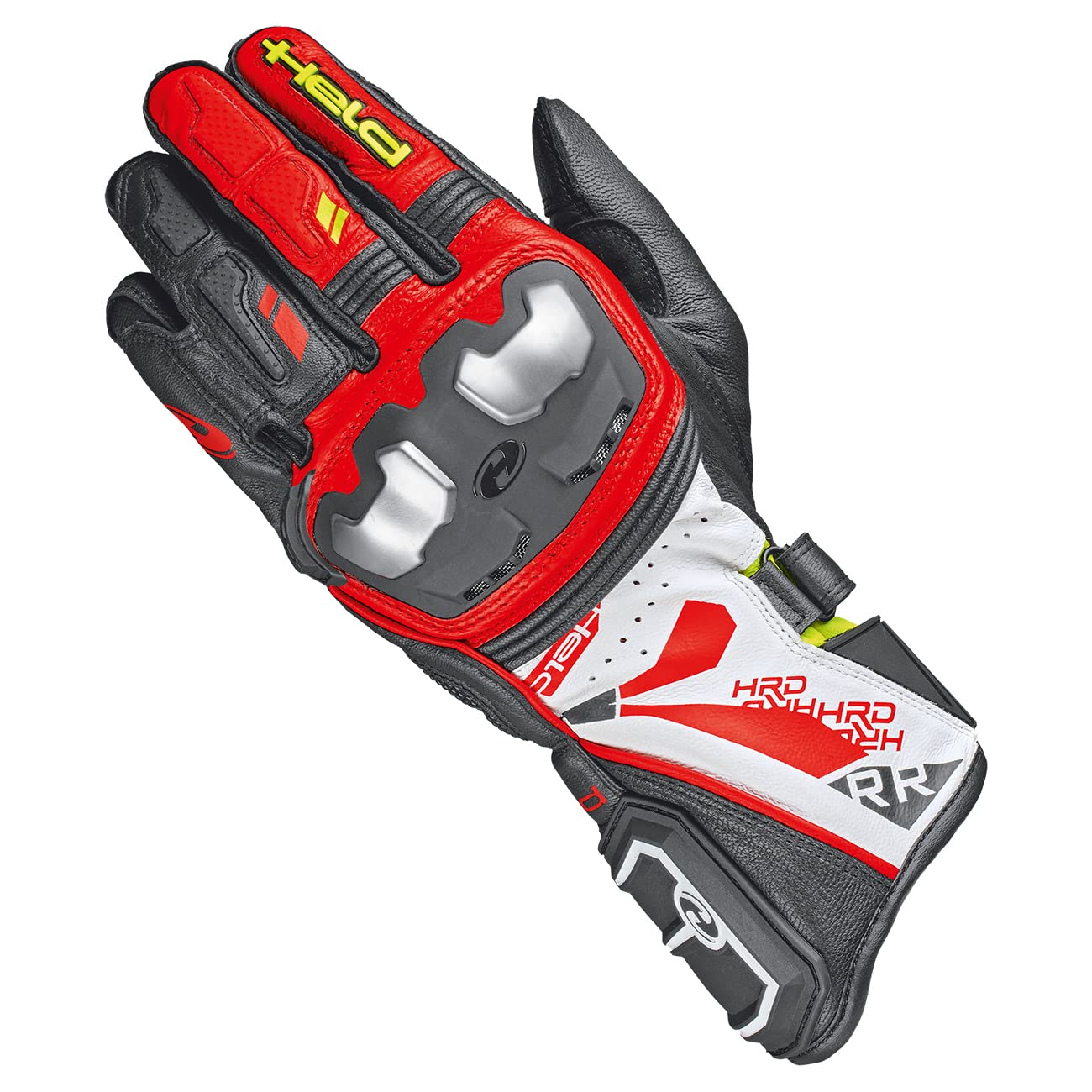 Held Akira RR Motorradhandschuhe (Black/White/Red,11) von Held