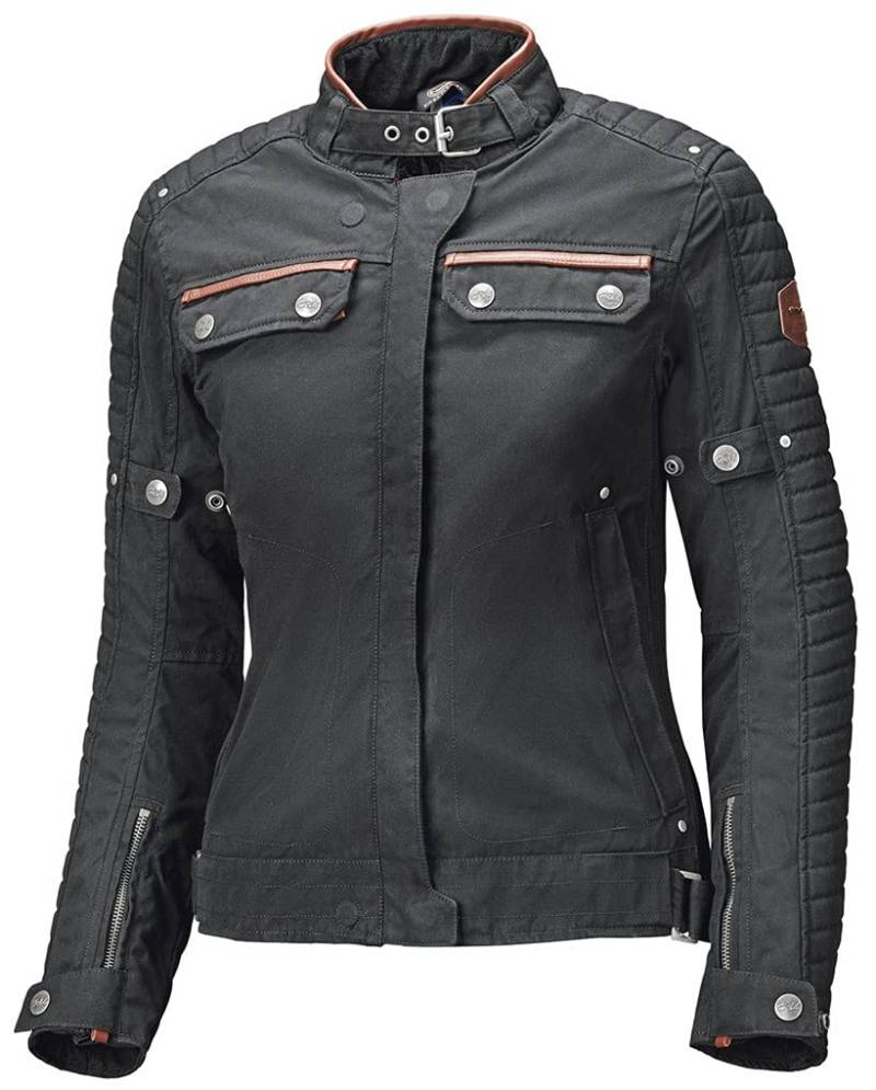 Held Bailey Damen Motorrad Textiljacke (Black,XXL) von Held