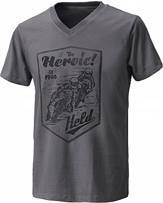 Held Be Heroic, T-Shirt - Grau - 3XL von Held