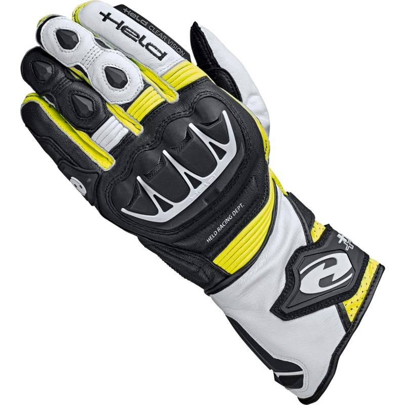 Held Leather Gloves Evo-Thrux Ii Black/Fluo Yellow 9 von Held