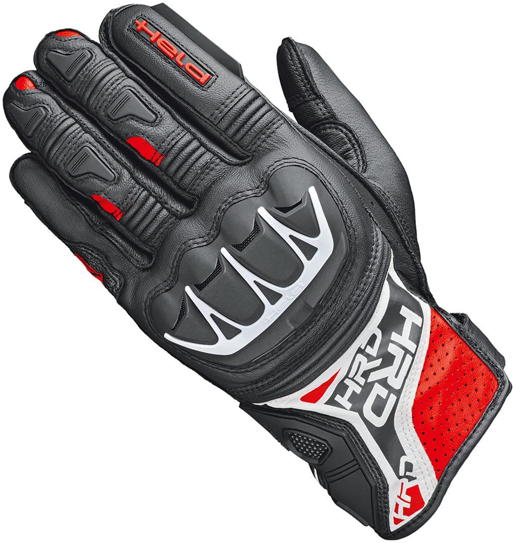 Held Kakuda Motorrad Handschuhe, schwarz/rot, 7 von Held