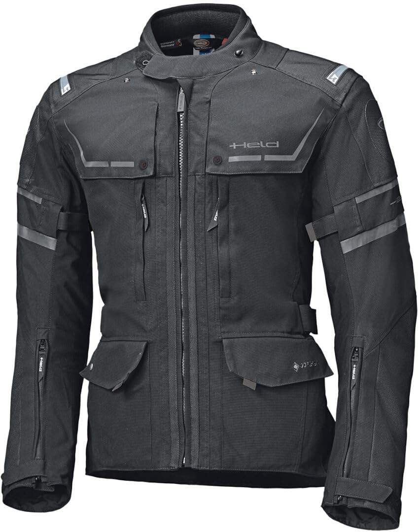 Held Karakum Damen Motorrad Textiljacke, schwarz, M von Held