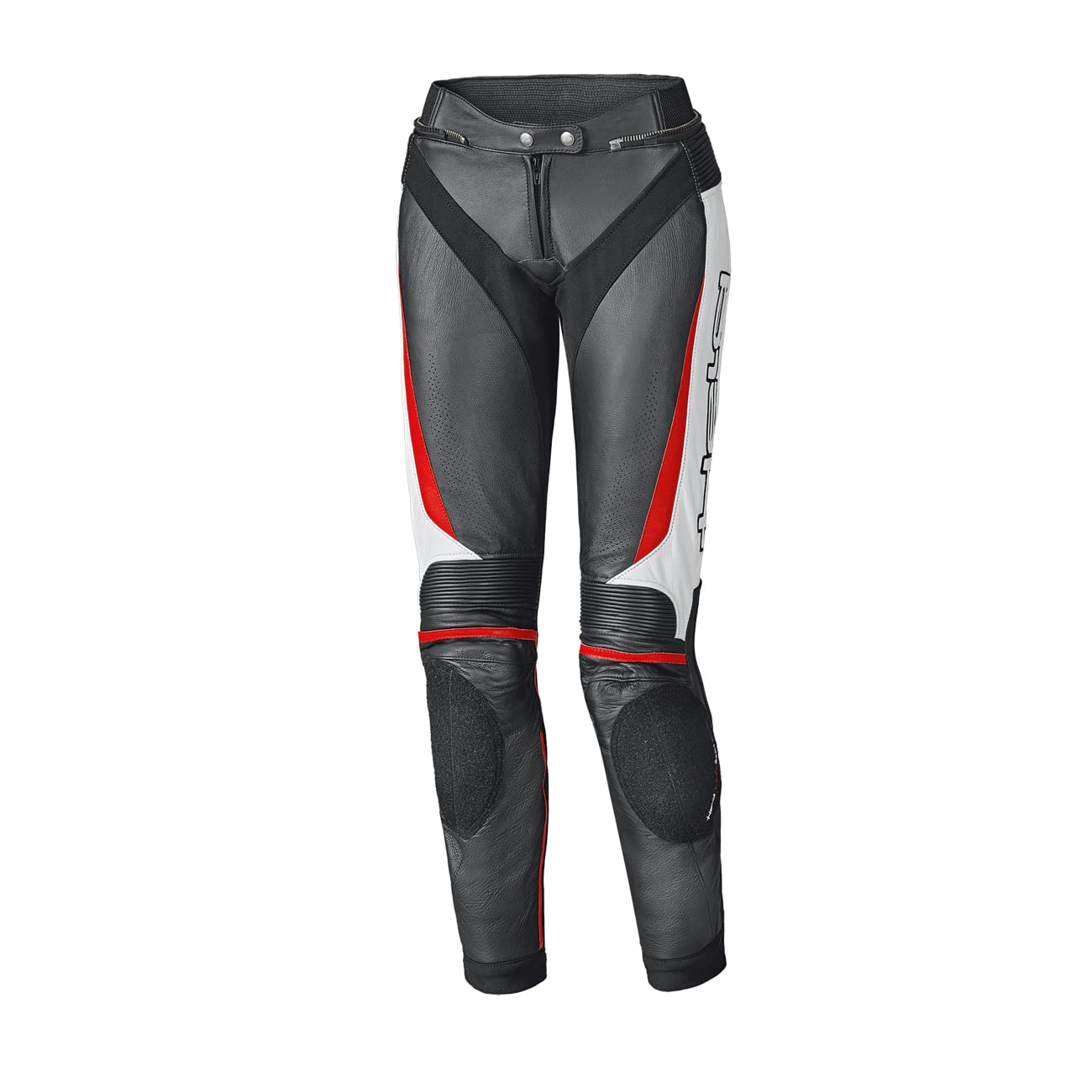 Held Lane II Damen Motorrad Lederhose 38 Schwarz/Weiß/Rot von Held