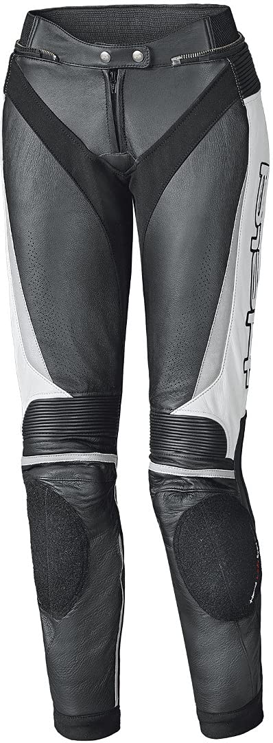 Held Lane II Damen Motorrad Lederhose 84 Schwarz/Weiß von Held