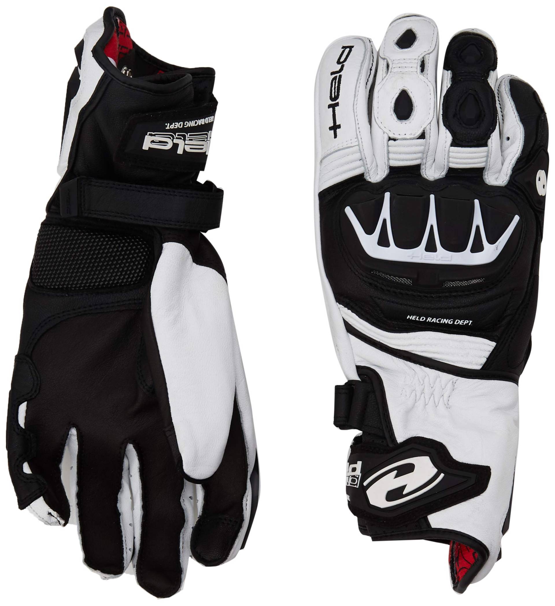 Held Leather Gloves Evo-Thrux Ii Black/White 10 von Held