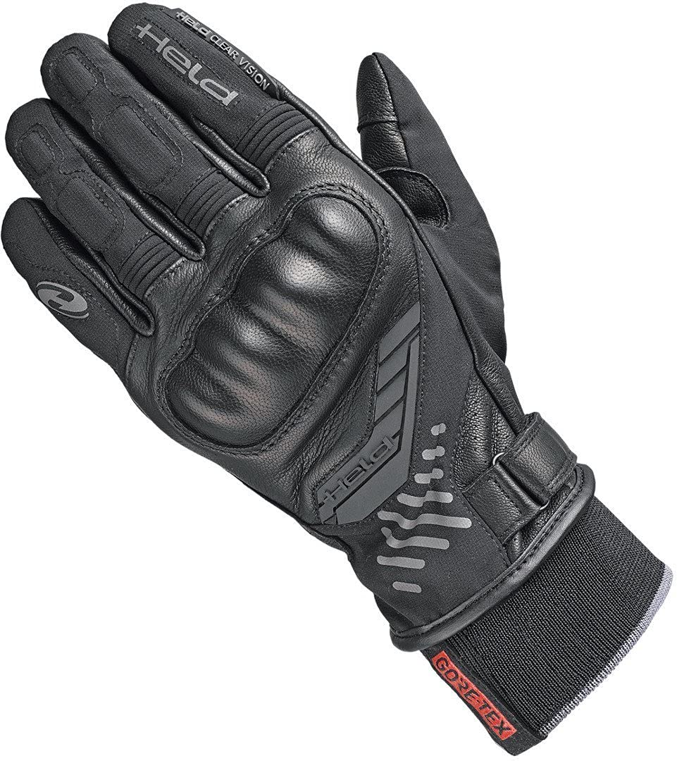 Held Madoc Gore-Tex wasserdichte Motorrad Handschuhe, schwarz, 12 von Held