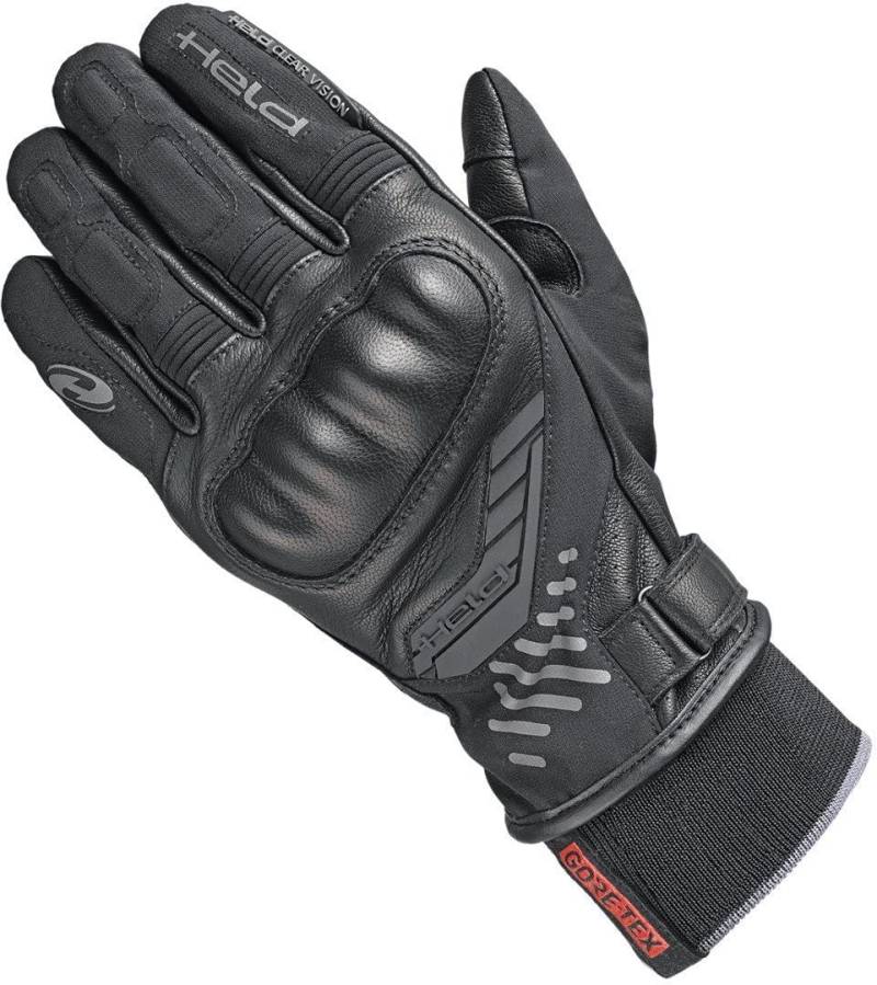 Held Madoc Gore-Tex wasserdichte Motorrad Handschuhe, schwarz, 7 von Held