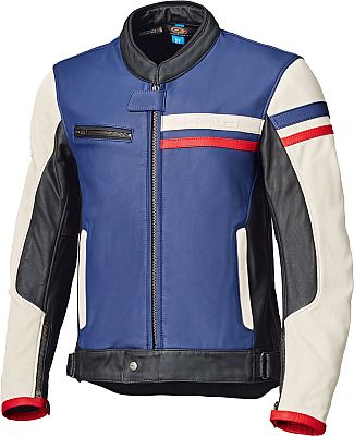 Held Midway, Lederjacke - Blau/Weiß/Schwarz/Rot - 48 von Held