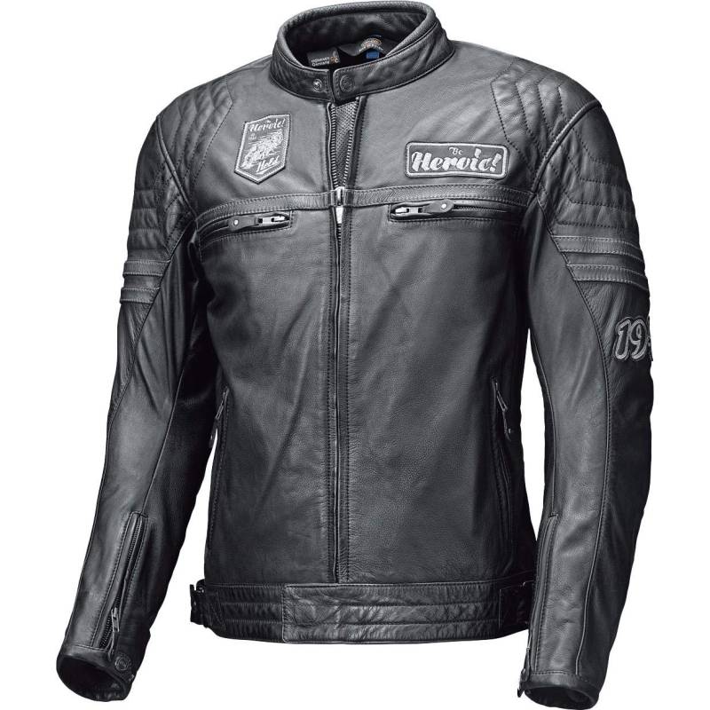 Held Motorradjacke mit Protektoren Motorrad Jacke Baker Lederjacke schwarz 52, Herren, Chopper/Cruiser, Sommer von Held