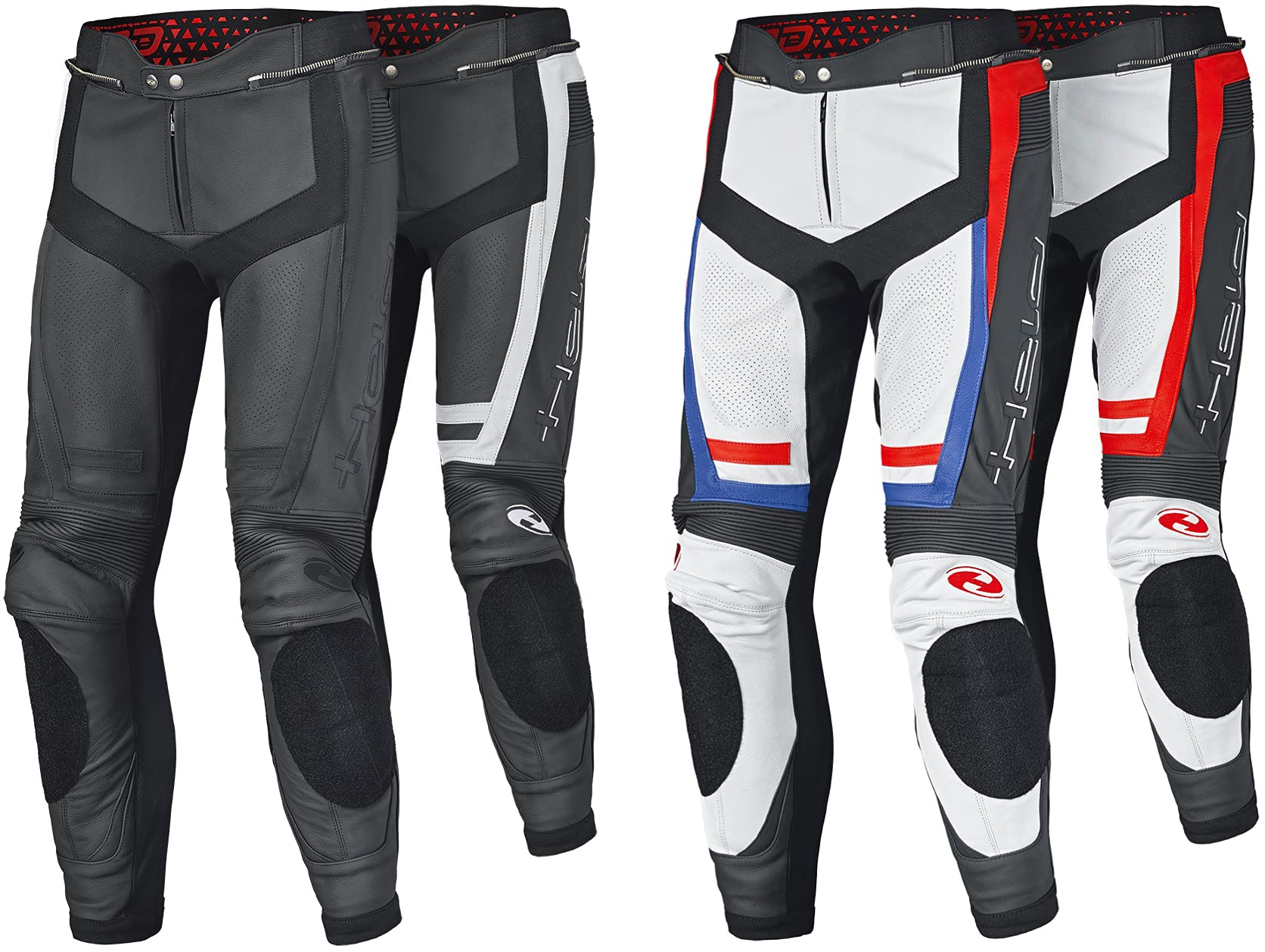 Held Rocket 3.0 Motorrad Lederhose, schwarz/weiß, 285 von Held