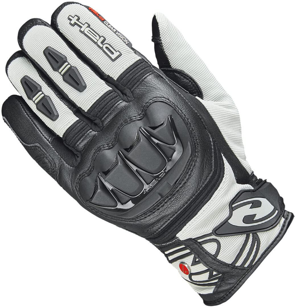 Held Sambia Evo GTX Motorrad Handschuhe, grau/schwarz, L-10 von Held