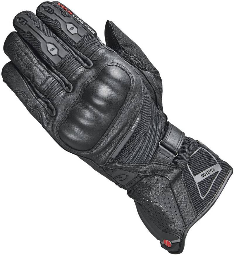 Held Score 4.0 wasserdichte Motorrad Handschuhe, schwarz, 11 von Held