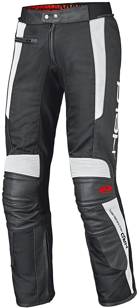 Held Takano II Motorrad Lederhose, schwarz/weiß, 98 von Held