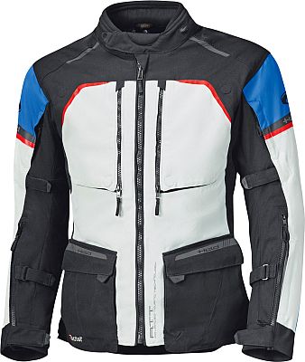 Held Tridale, Textiljacke wasserdicht - Hellgrau/Schwarz/Blau - XL von Held