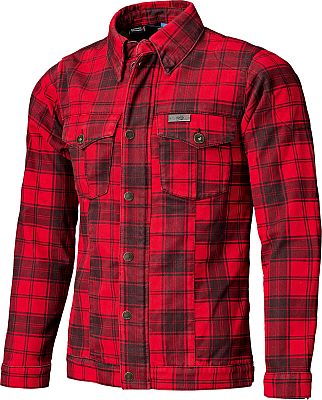 Held Woodland, Hemd/Textiljacke - Rot/Schwarz - 3XL von Held