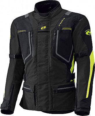 Held Zorro, Textiljacke wasserdicht - Grau/Neon-Gelb/Schwarz - L von Held