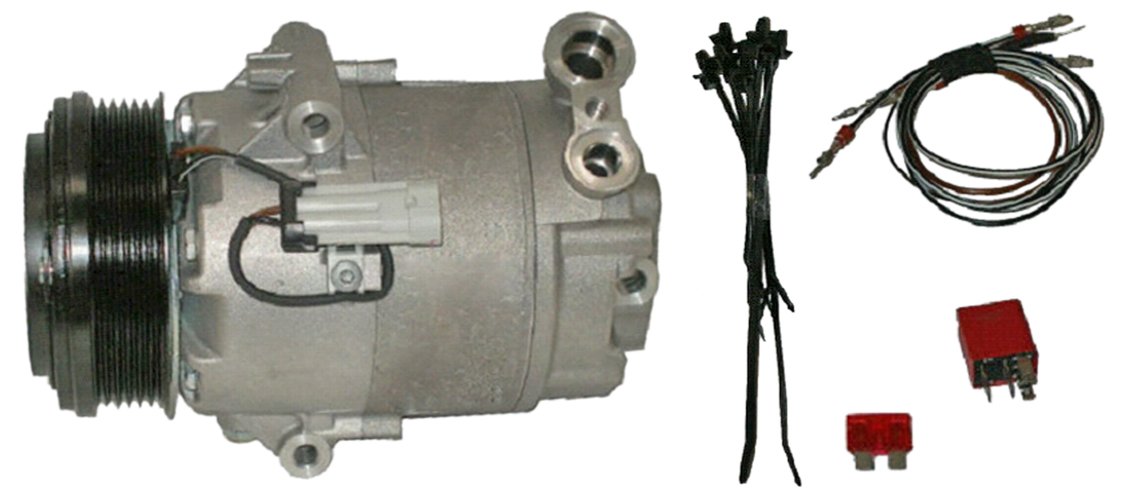 BEHR HELLA SERVICE 8FK 351 135-831 Kompressor, Klimaanlage von Hella