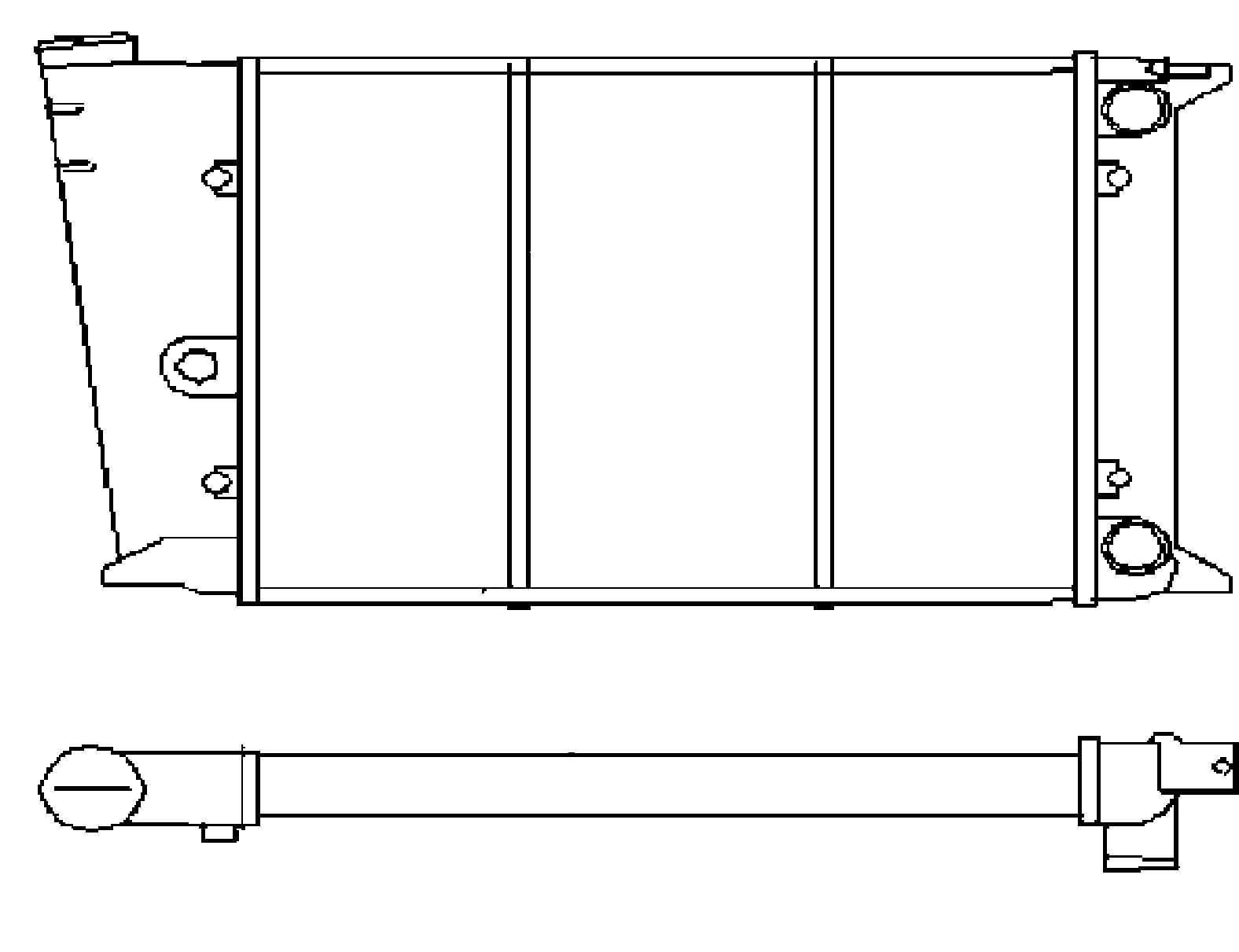 BEHR HELLA SERVICE 8MK 376 715-291 *** PREMIUM LINE *** Kühler, Motorkühlung von Hella