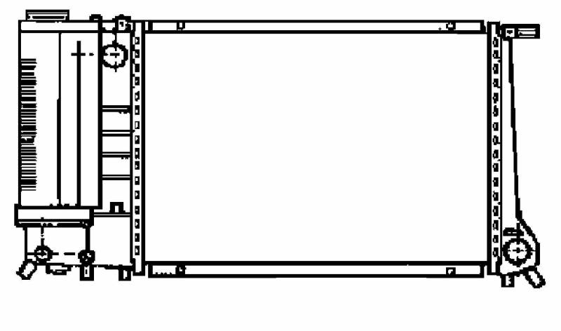 BEHR HELLA SERVICE 8MK 376 717-464 Kühler, Motorkühlung von Hella