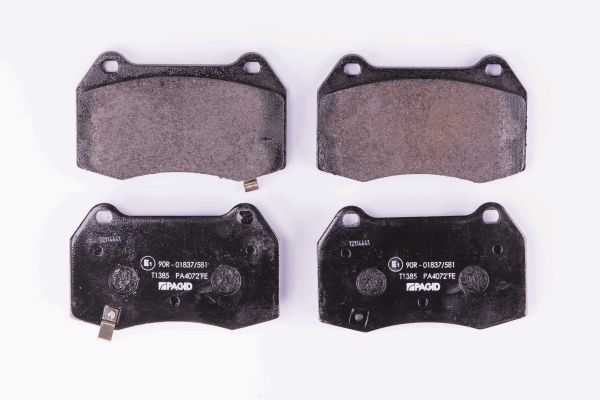 Bremsbelagsatz, Scheibenbremse Vorderachse Hella 8DB 355 010-681 von Hella