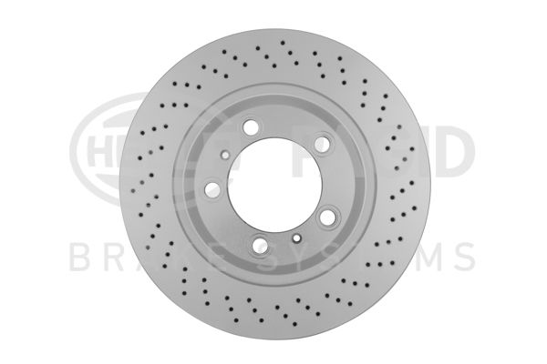 Bremsscheibe Vorderachse rechts Hella 8DD 355 126-931 von Hella