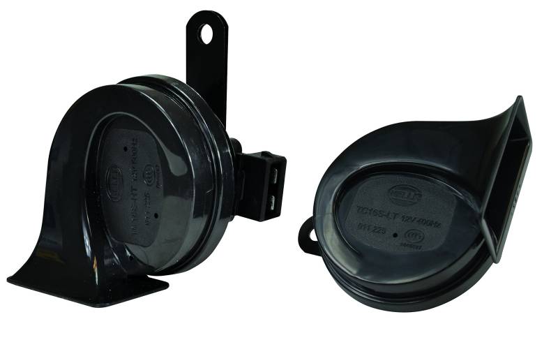 Hella 011225851 BX Hupenhorn-Set, Volkswagen, 12 V, Schwarz von HELLA