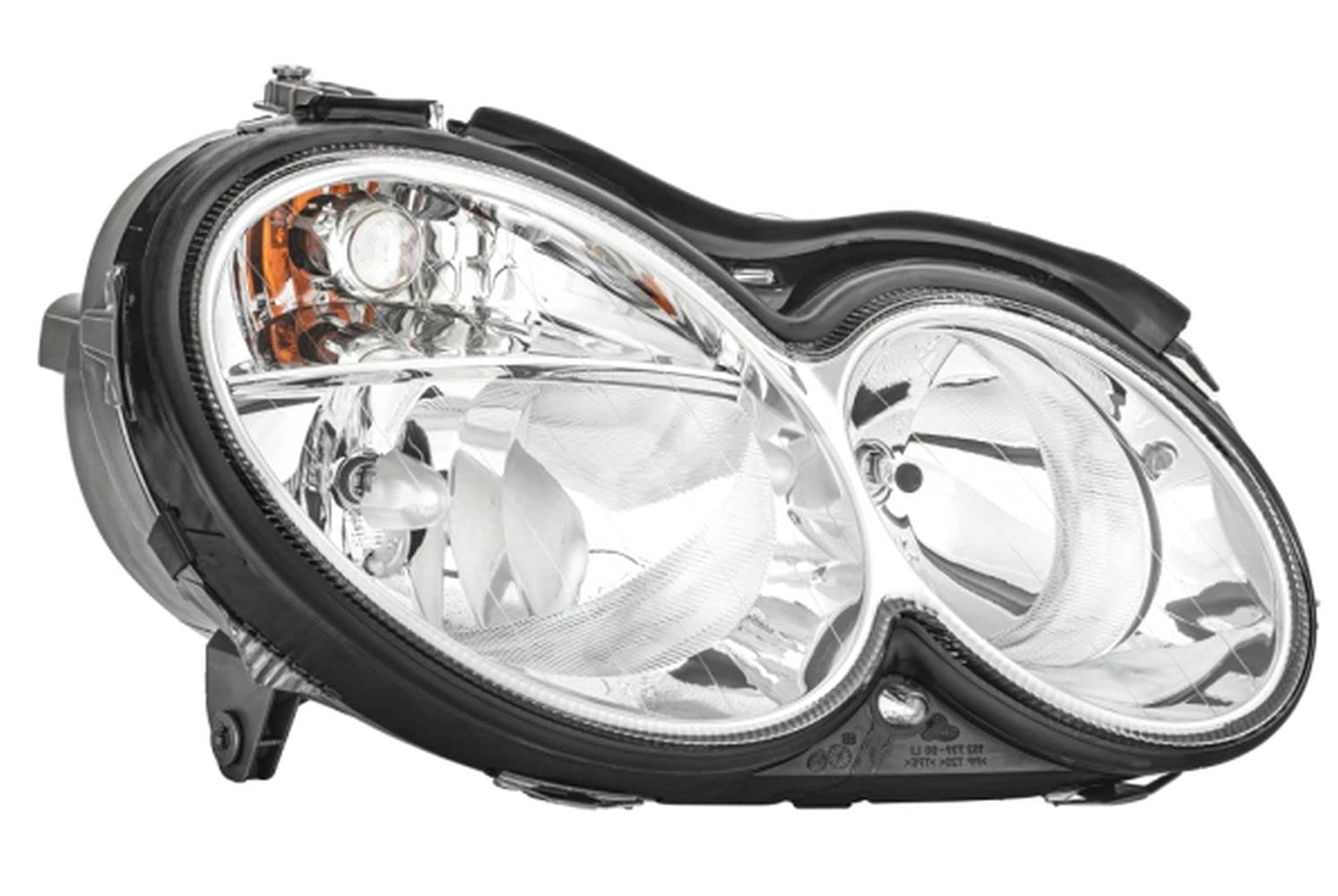 HELLA 1DB 007 988-201 Halogen Scheinwerfer - für u.a. Mercedes-Benz Clk (C209) - CCC/ECE - für Rechtsverkehr - rechts von Hella