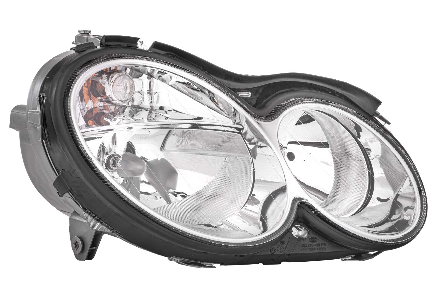 HELLA 1DB 008 461-201 Halogen Scheinwerfer - für u.a. Renault Clio II (BB_, CB_) - ECE - für Rechtsverkehr - rechts von Hella