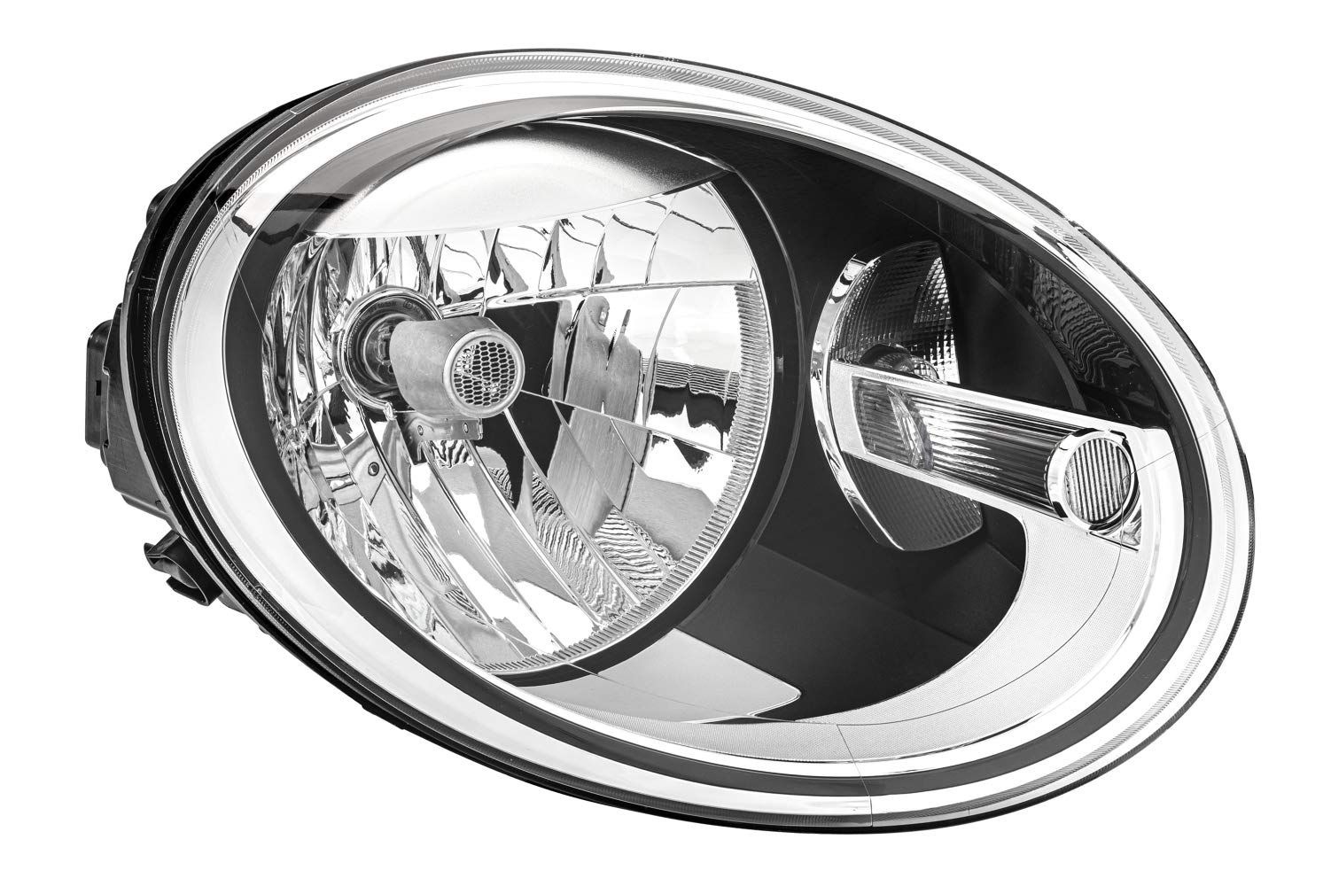 HELLA 1E9 010 793-021 Halogen/FF Scheinwerfer - für u.a. VW Beetle (5C1, 5C2) - ECE/CCC - für Rechtsverkehr - rechts von Hella