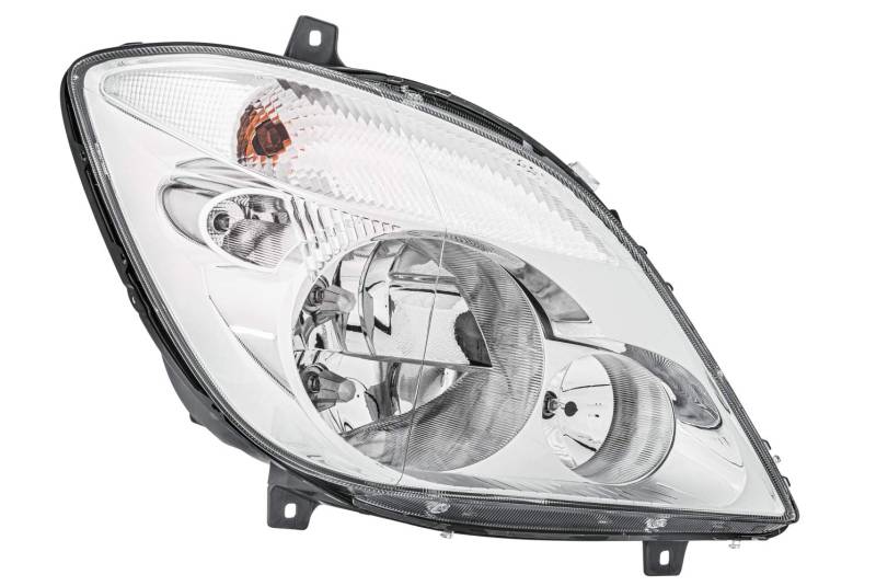 HELLA 1EB 247 012-061 FF/Halogen Scheinwerfer - für u.a. Mercedes-Benz Sprinter 3,5-T Box (906) - ECE - für Rechtsverkehr - rechts von Hella